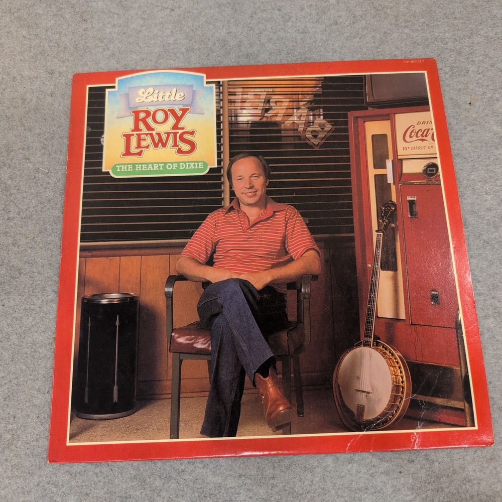Little Roy Lewis The Heart Of Dixie Vinyl LP Canaan Records 1984 Bluegrass